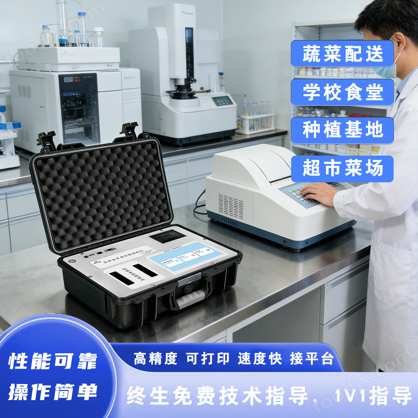 膠體金農(nóng)藥殘留測(cè)試儀GY-PR-0702SC