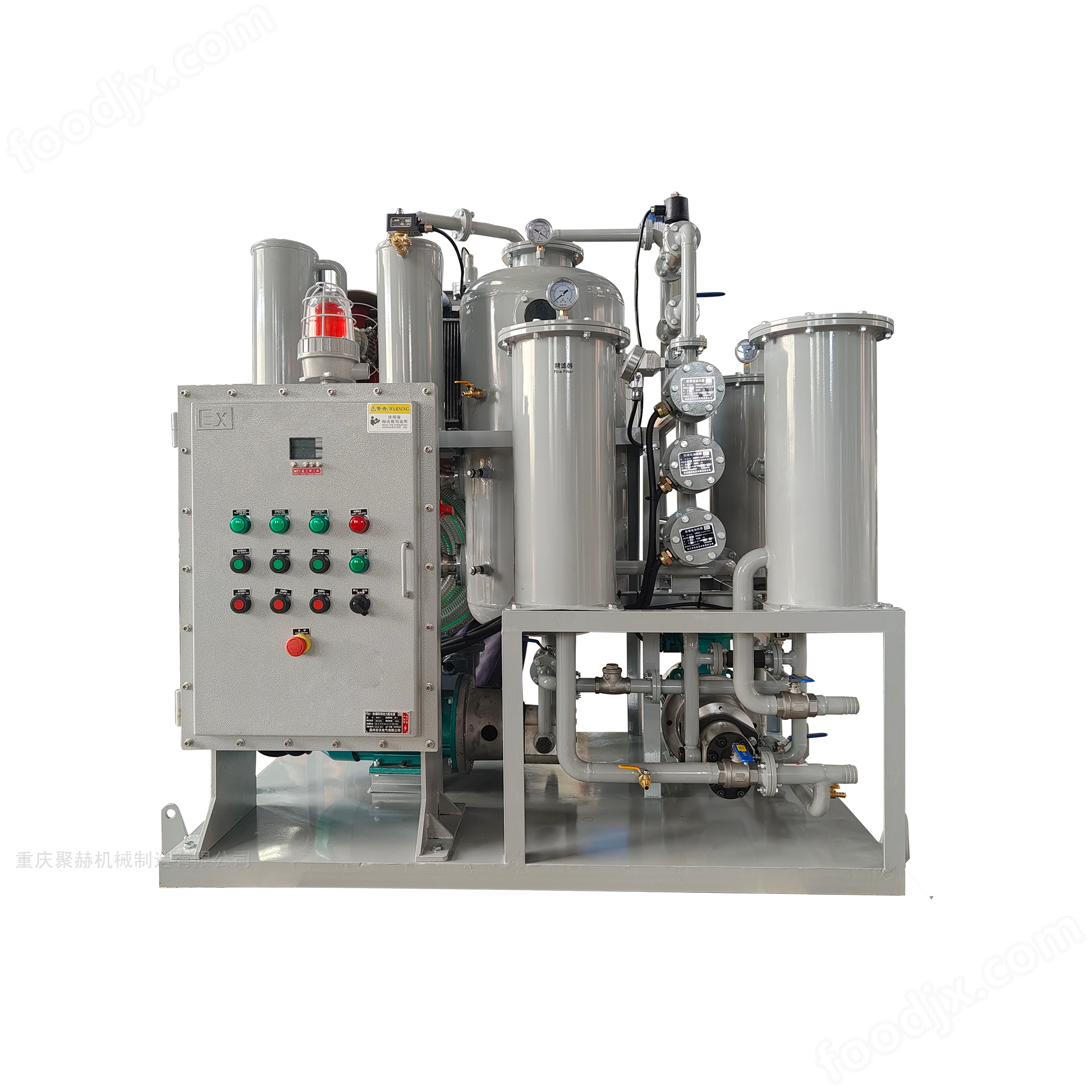 聚赫ZJCR潤滑油專用濾油機，帶防爆