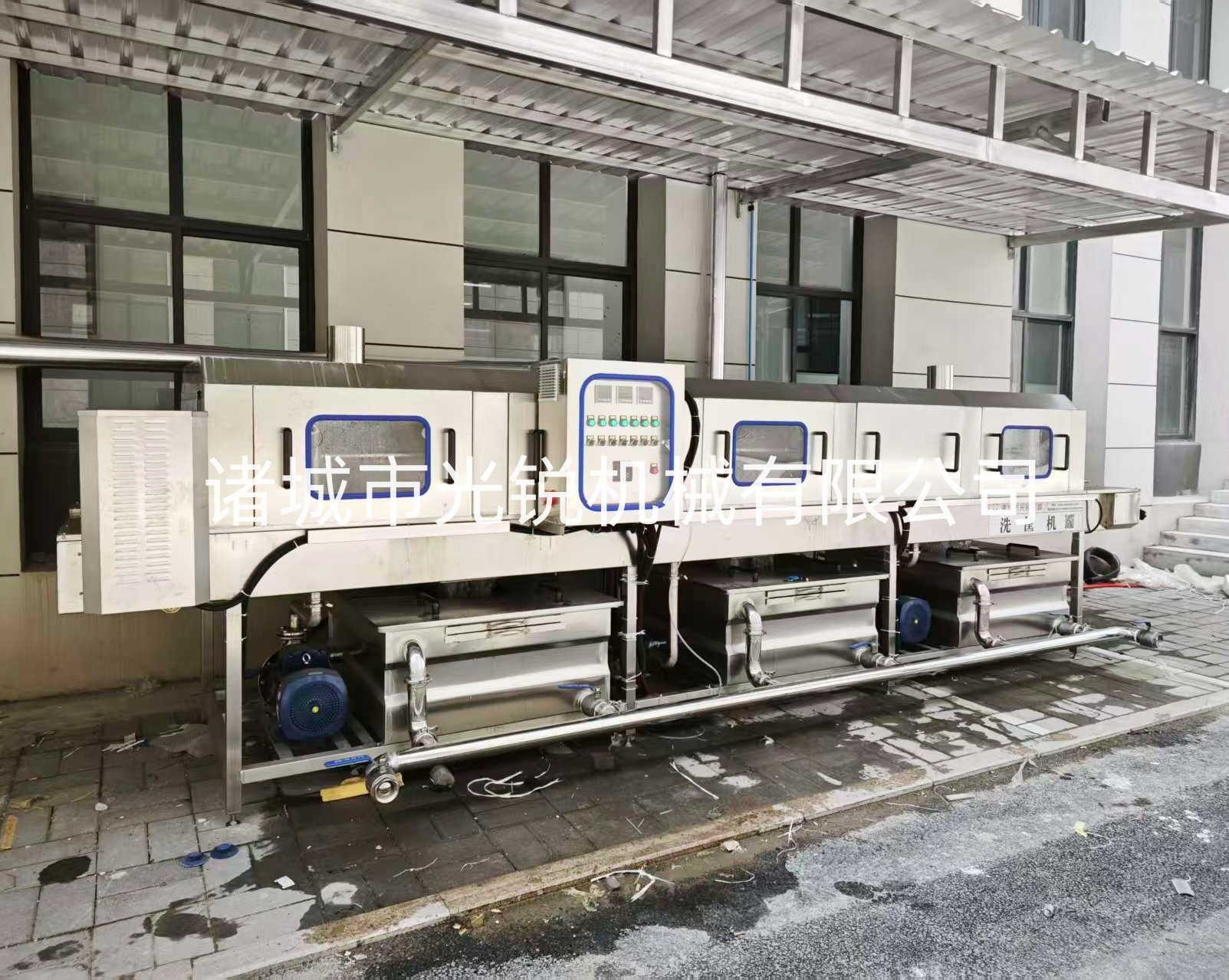 实力交付！客户洗筐机落地试验成效显著