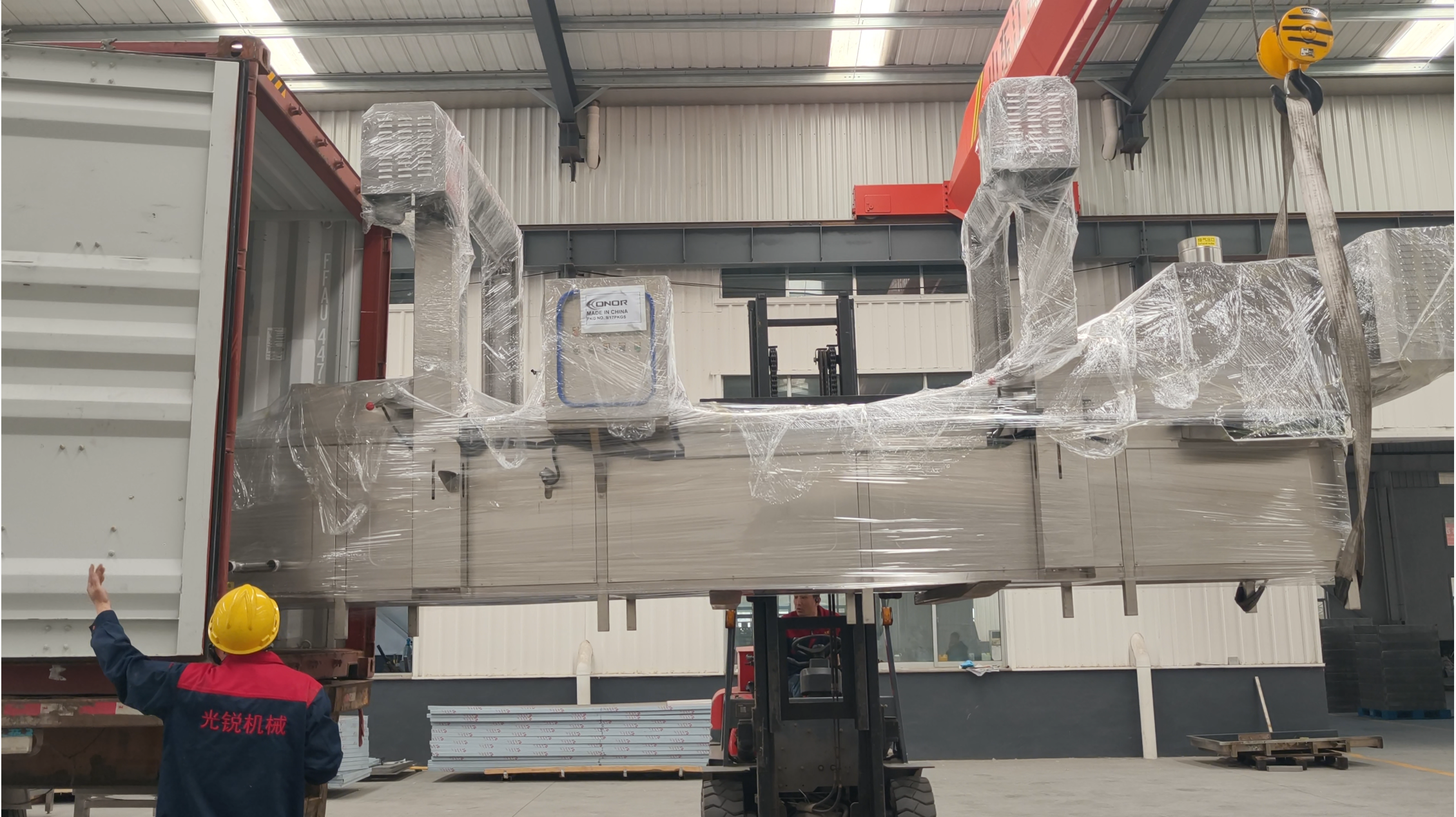 中國智造奔赴沙特，定制設備出口，按期保質交付