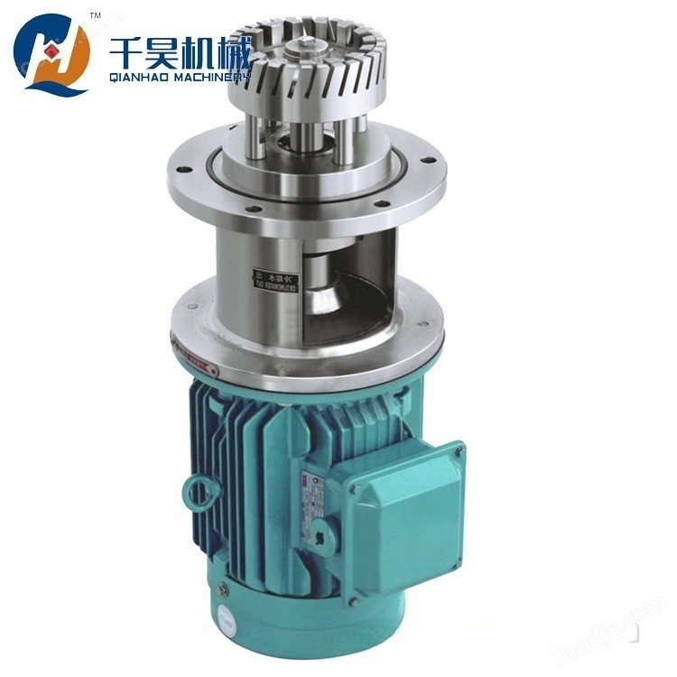 Stainless steel bottom mounted emulsifier